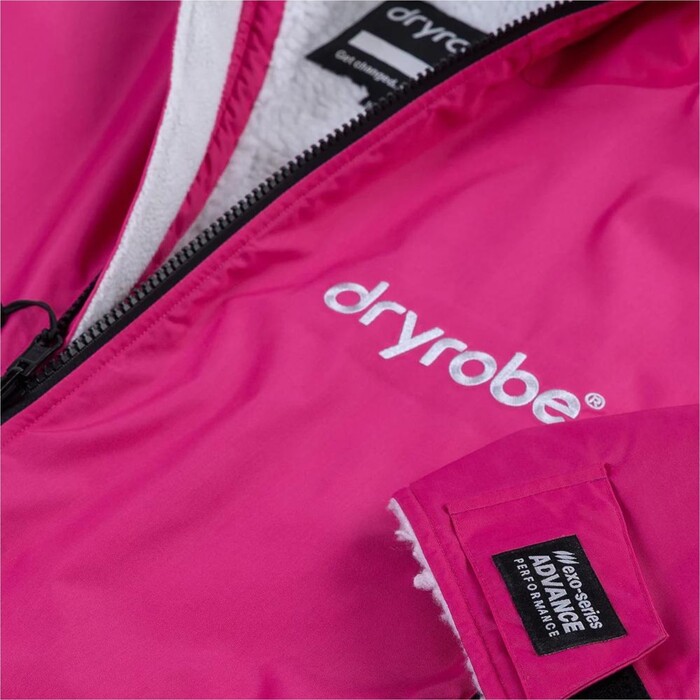 2024 Dryrobe Advance Cambiador De Manga Larga Robe V3 DALSV3 - Pink / Gris Claro